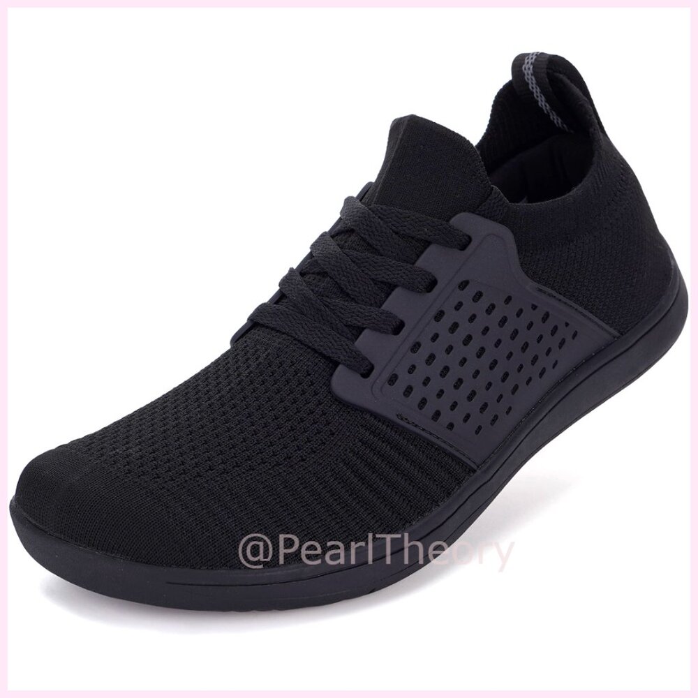 Wide Minimalist Barefoot Sneakers Zero Drop Midfoot Stability